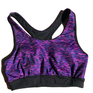 🍭6/$30 TekGear Purple Racer Back Sports Bra Small